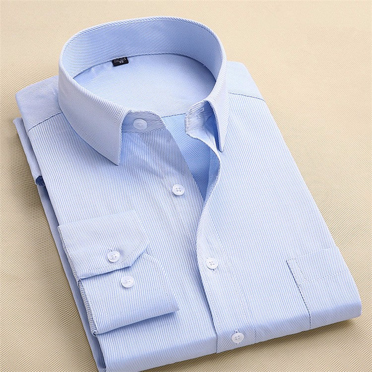 Slim Fit Long Sleeve Business Shirt for Men - gallery