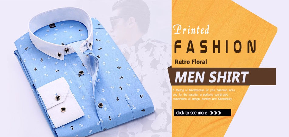 Slim Fit Long Sleeve Business Shirt for Men - gallery