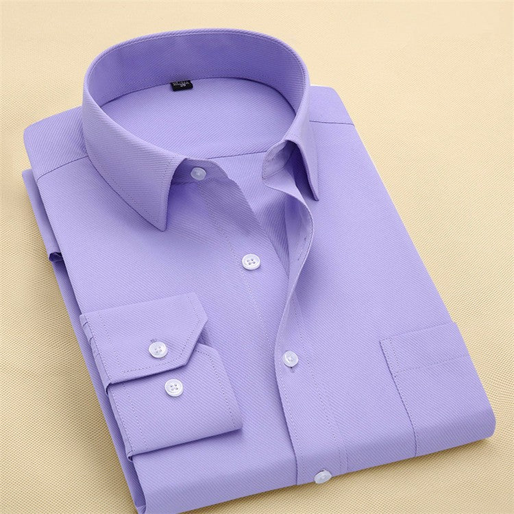 Slim Fit Long Sleeve Business Shirt for Men - gallery