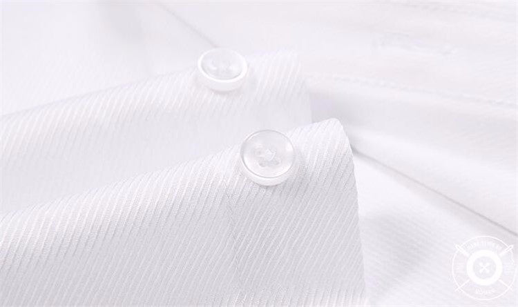 Slim Fit Long Sleeve Business Shirt for Men - gallery