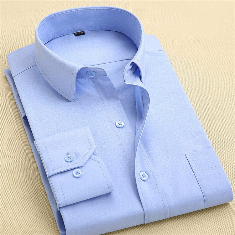 Slim Fit Long Sleeve Business Shirt for Men - gallery