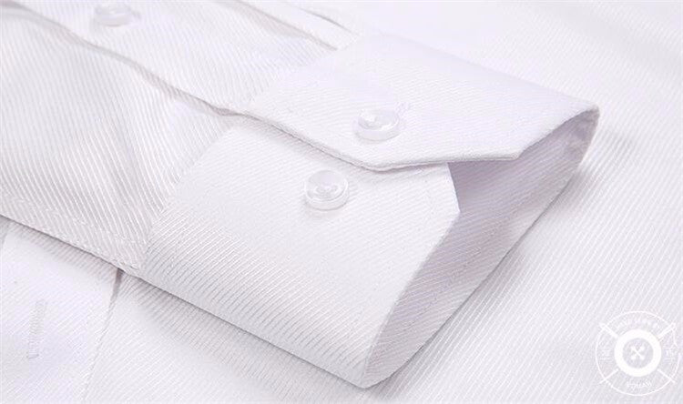 Slim Fit Long Sleeve Business Shirt for Men - gallery