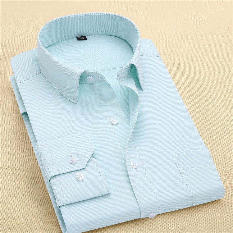 Slim Fit Long Sleeve Business Shirt for Men - gallery