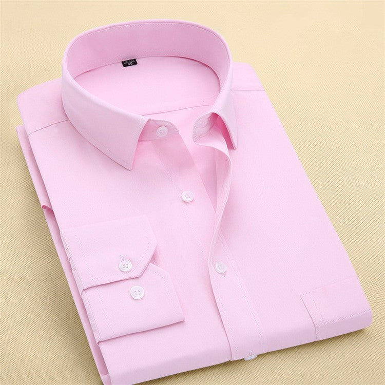 Slim Fit Long Sleeve Business Shirt for Men - gallery