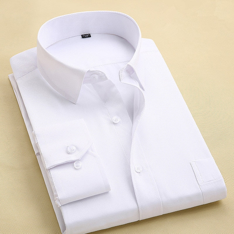 Slim Fit Long Sleeve Business Shirt for Men - gallery