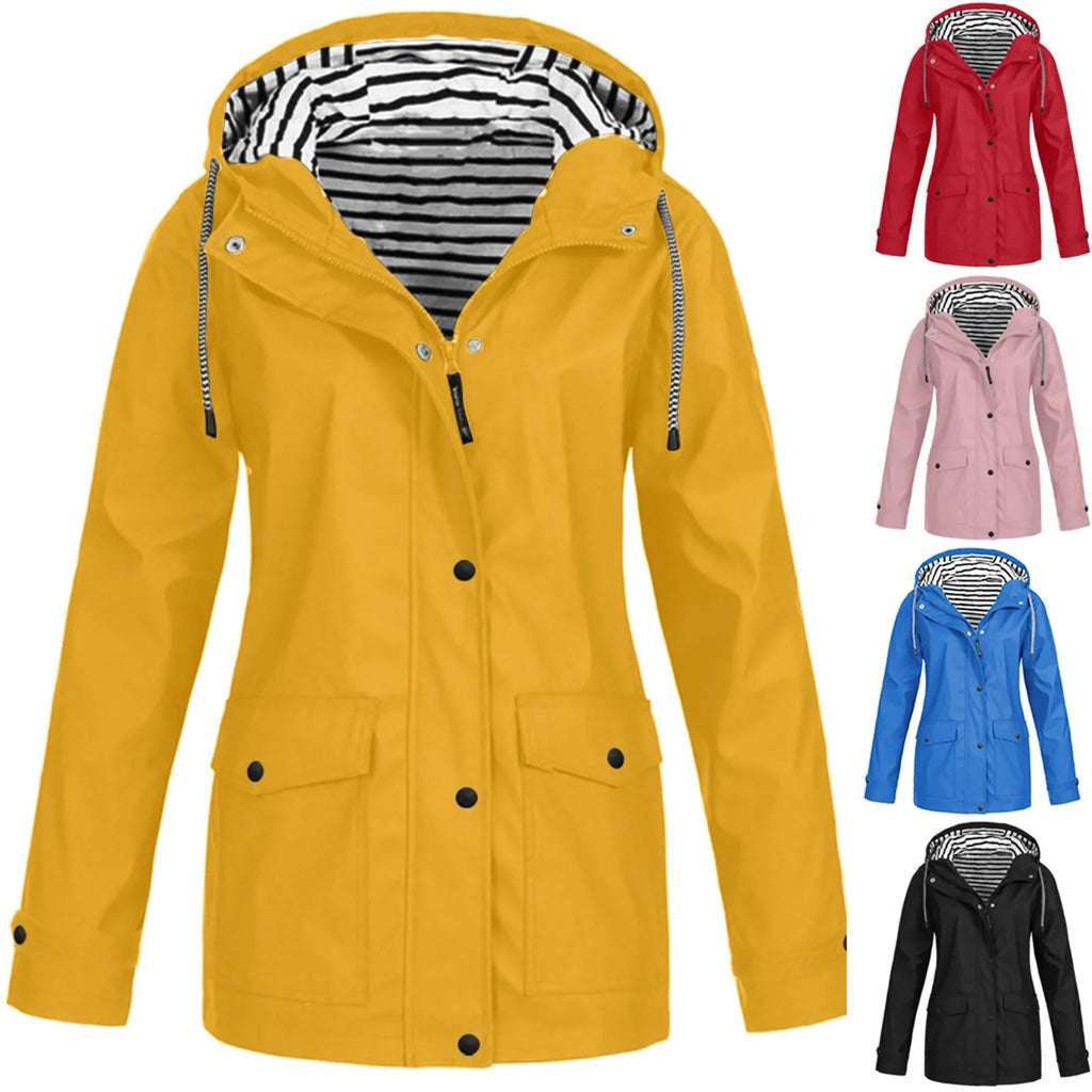 Quick Dry Rain Jacket for Women