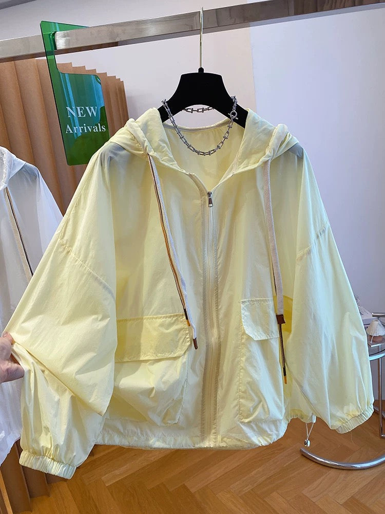Super Good-Looking Sports Hooded Sun Protection Jacket for in Summer New Lo - gallery
