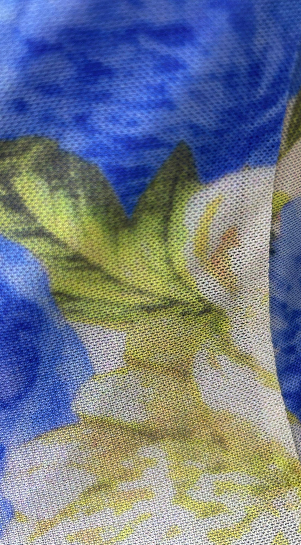 Azurae Floral Maxi Dress - Blue — gallery