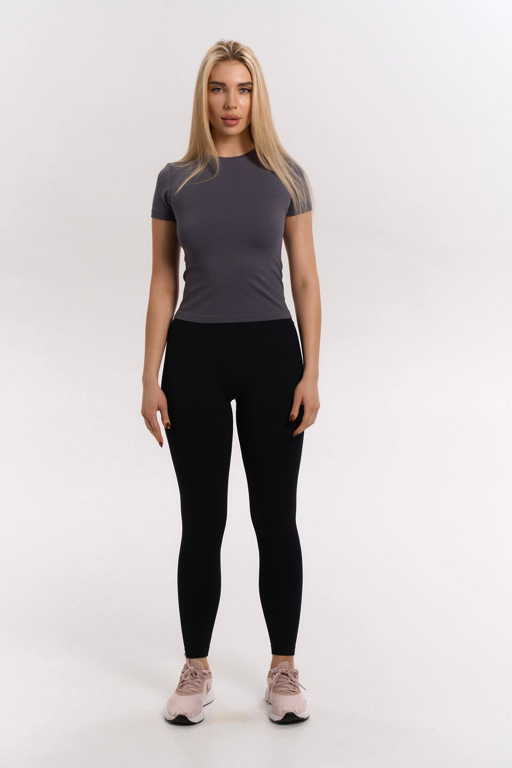 Seamless Smoothing T-Shirt for Women — Pilates and Active Wear