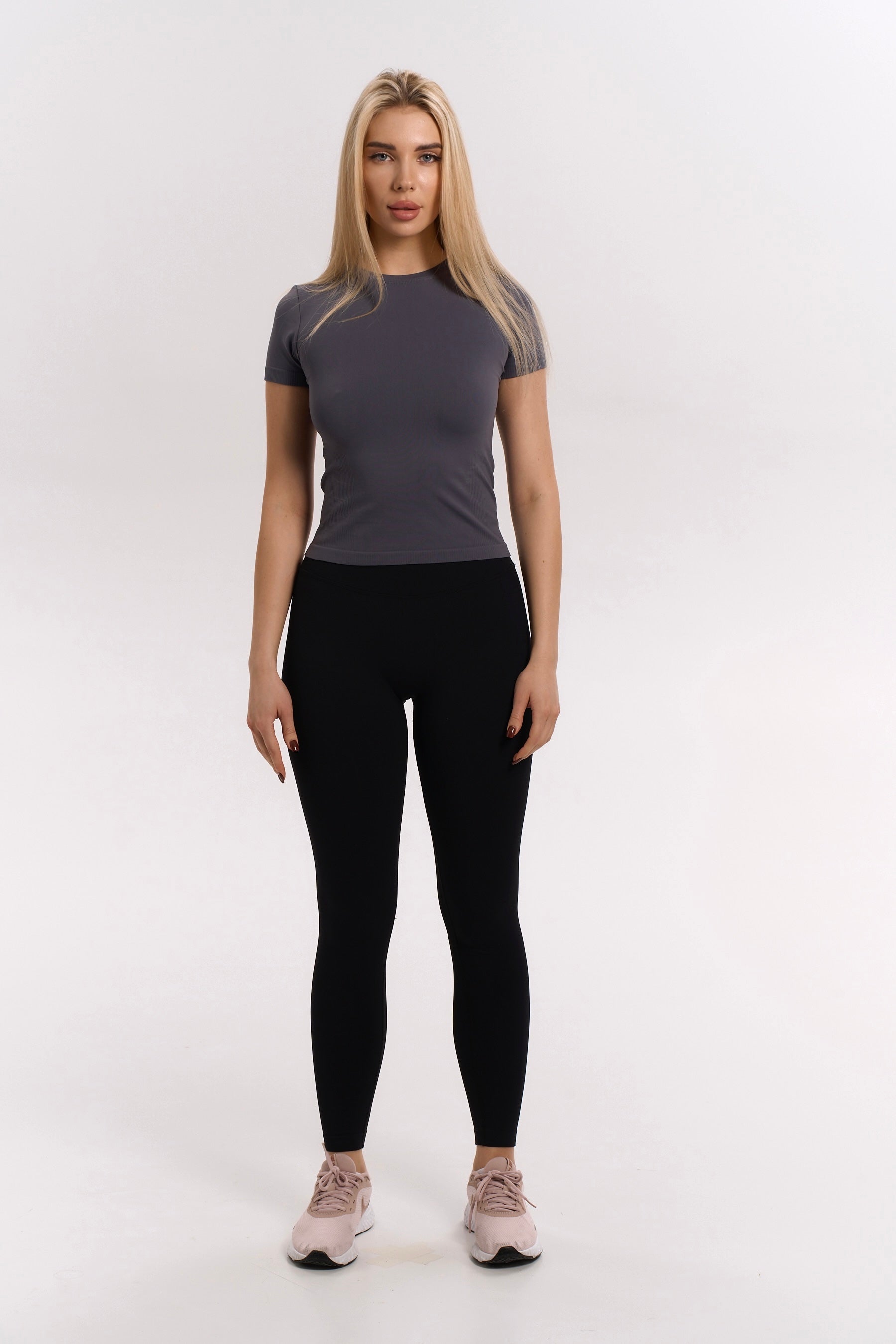 Seamless Smoothing T-Shirt for Women — Pilates and Active Wear