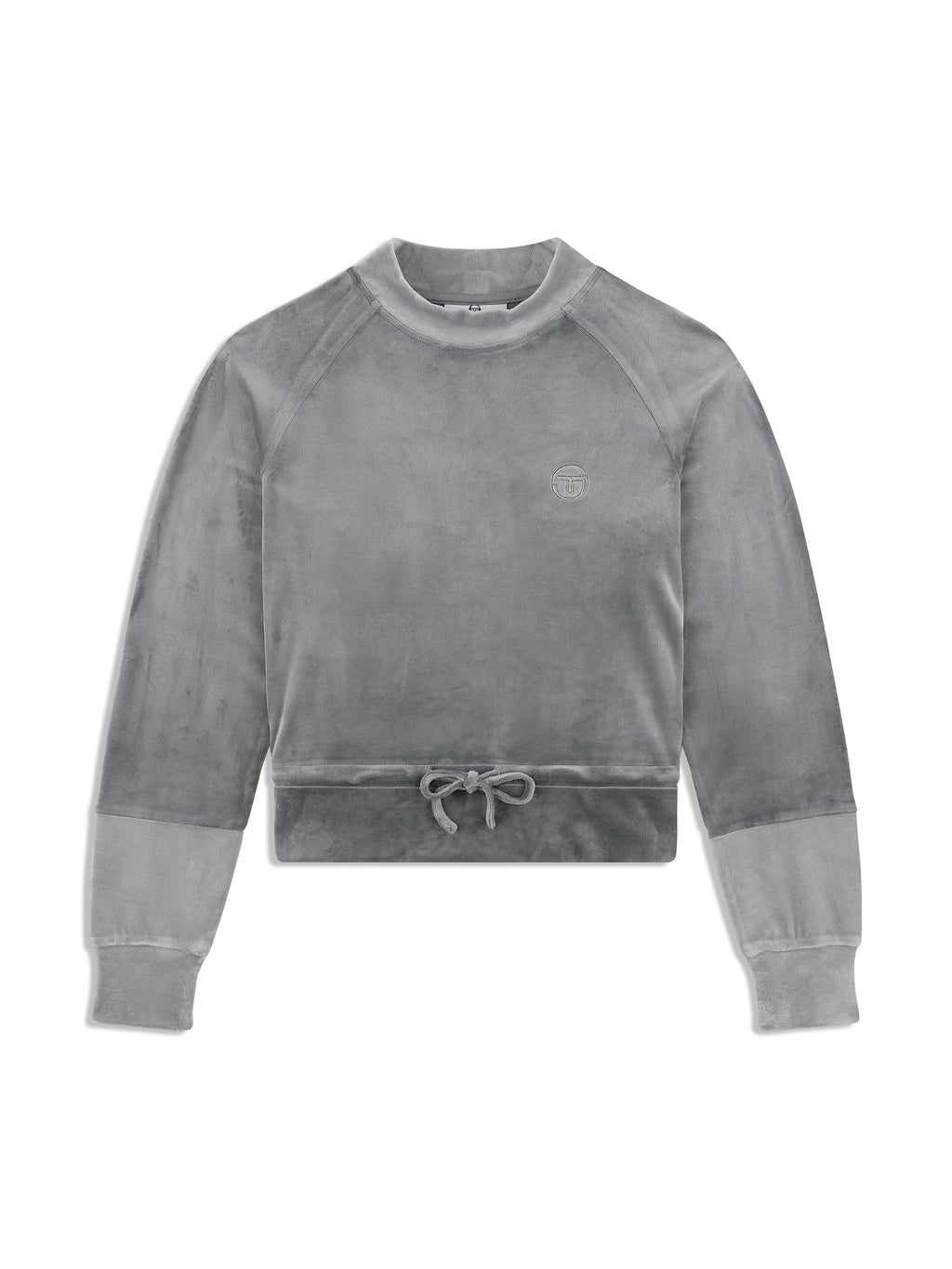 Quiet Shade Velour Long-Sleeve Top for Women — Mock Neck Sporty - gallery