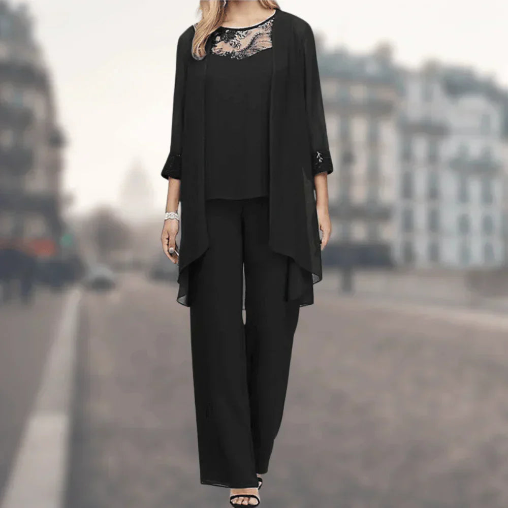 Kyma - Stylish Women's Three-Piece Suit