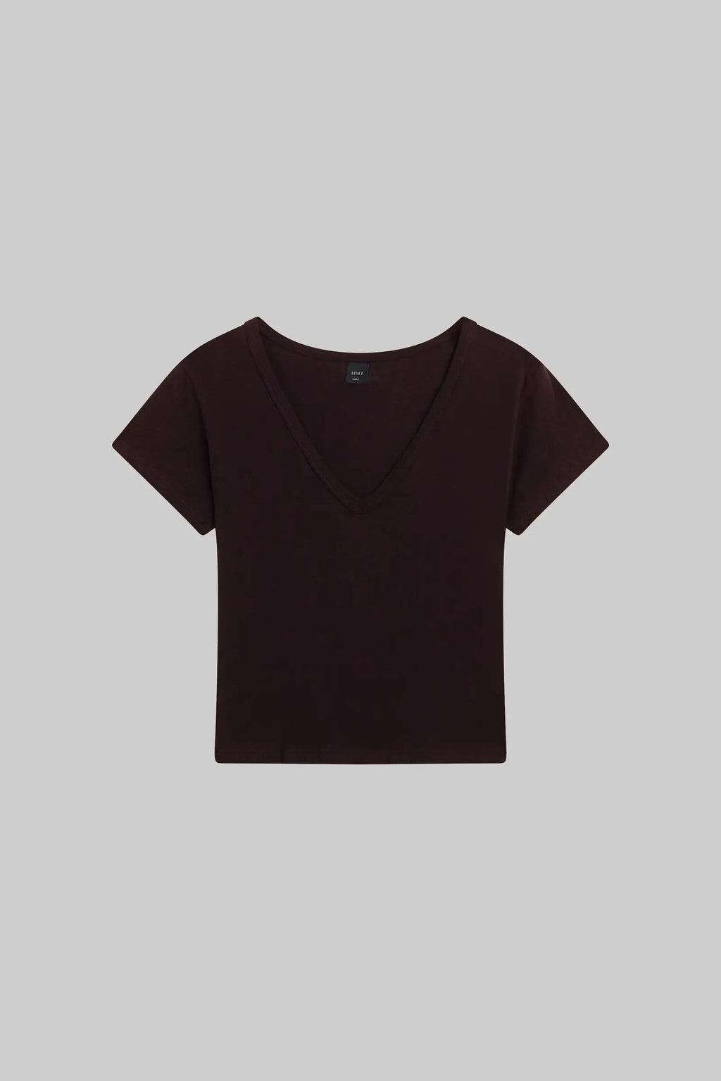 Laura V-Neck Recycled Cotton Tee for Women - gallery