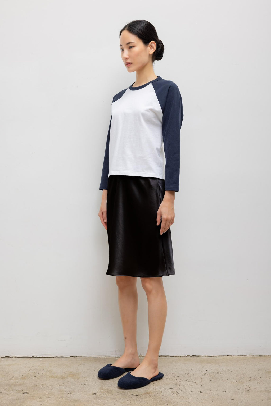 Margo Long Sleeve Raglan Baseball Tee for Women - gallery