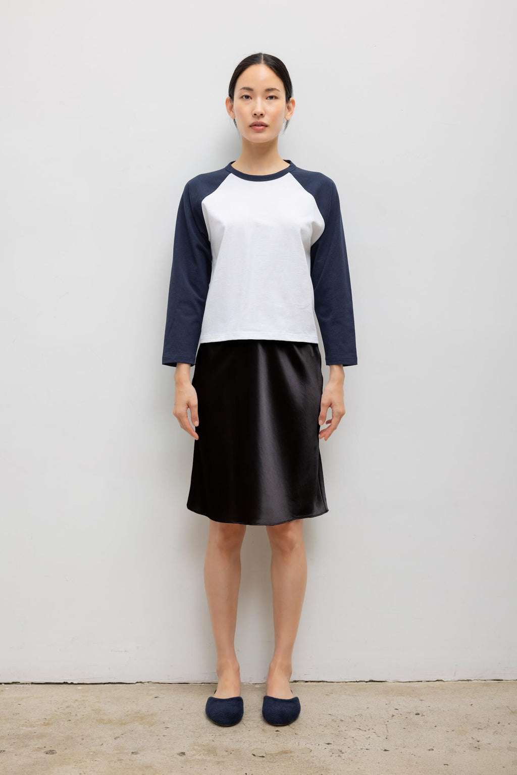 Margo Long Sleeve Raglan Baseball Tee for Women - gallery