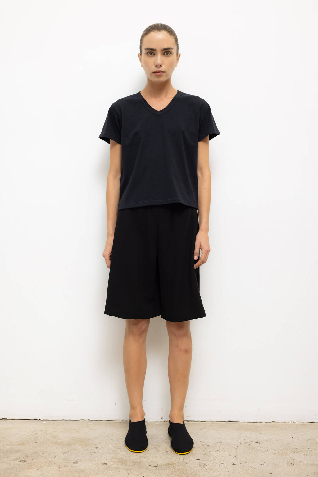 Margo V-Neck Cotton T-Shirt for Women - gallery