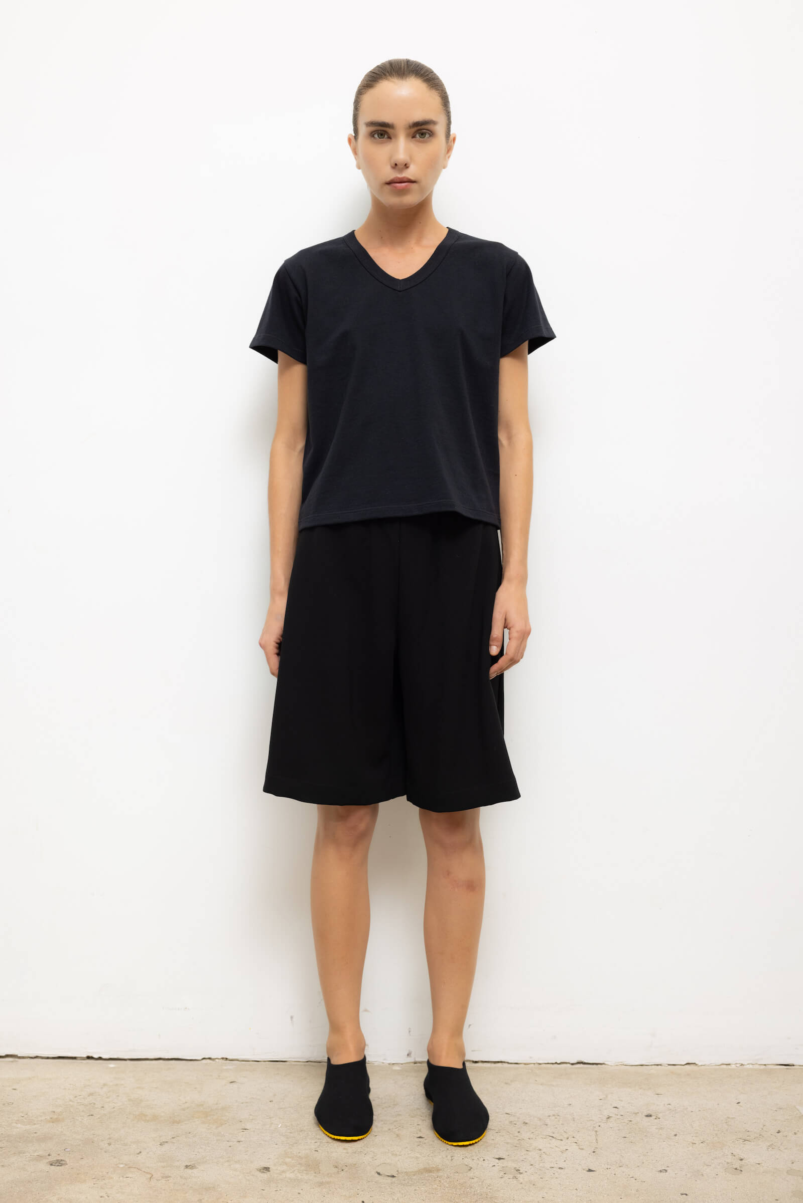 Margo V-Neck Cotton T-Shirt for Women - gallery