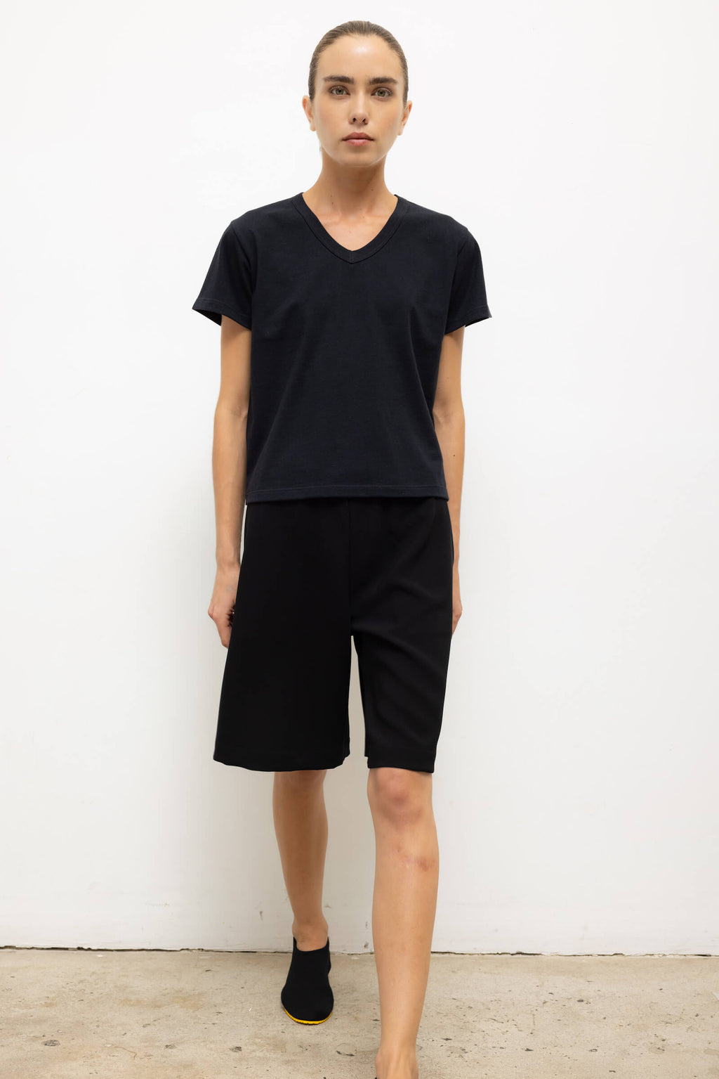 Margo V-Neck Cotton T-Shirt for Women - gallery