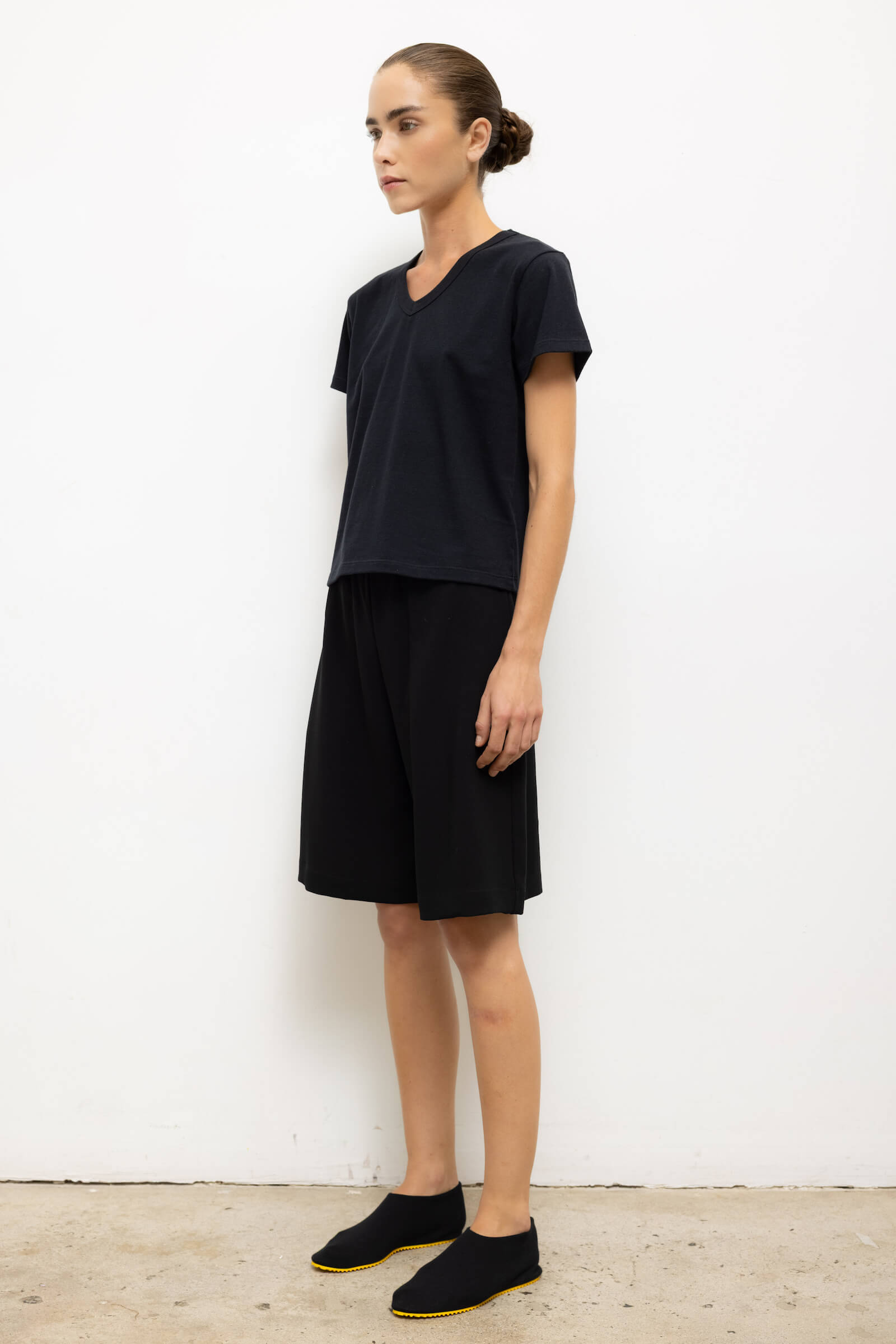 Margo V-Neck Cotton T-Shirt for Women - gallery