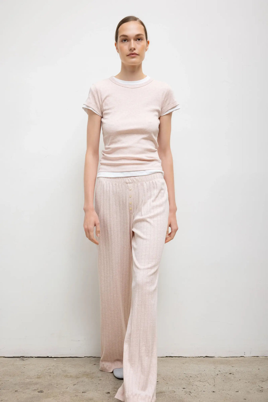 Nando Slim Fit Crew Neck Tee for Women - gallery
