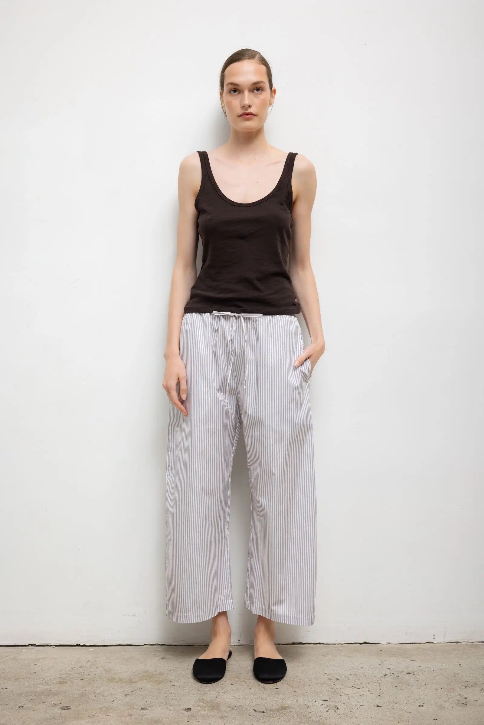 Laura Recycled Cotton Scoop Neck Tank for Women - gallery