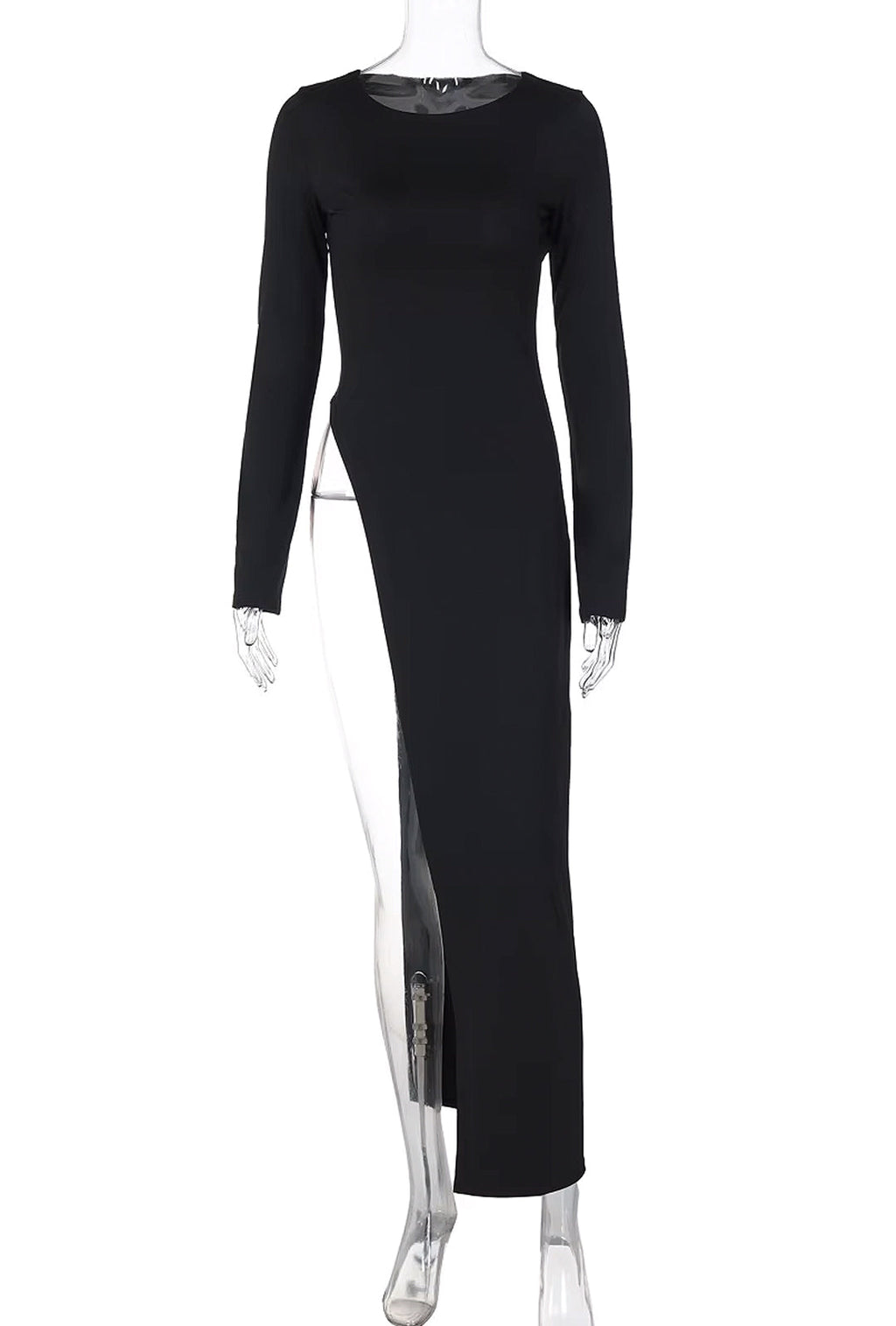 Lorrey - Deep Side Slit Maxi Dress Top for Women - gallery