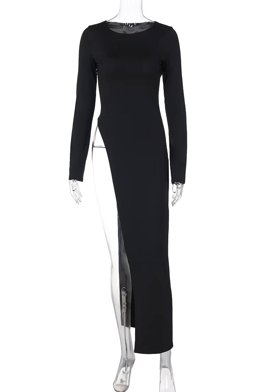 Lorrey - Deep Side Slit Maxi Dress Top for Women - gallery