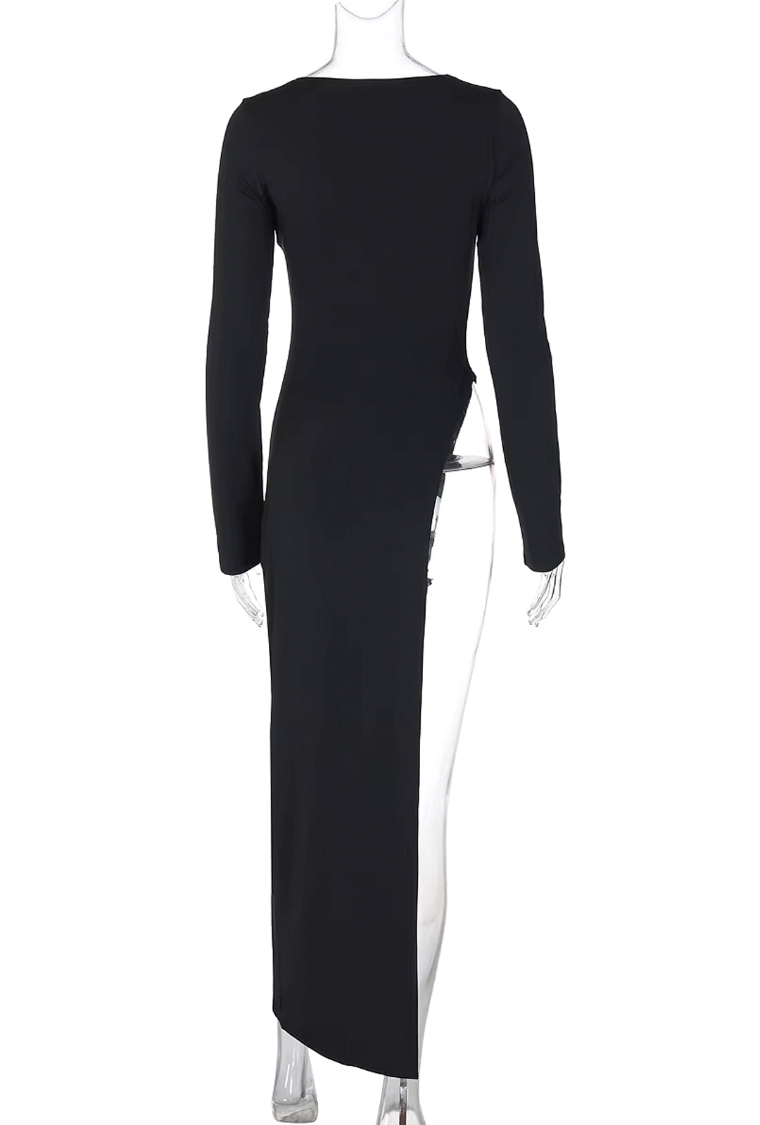 Lorrey - Deep Side Slit Maxi Dress Top for Women - gallery