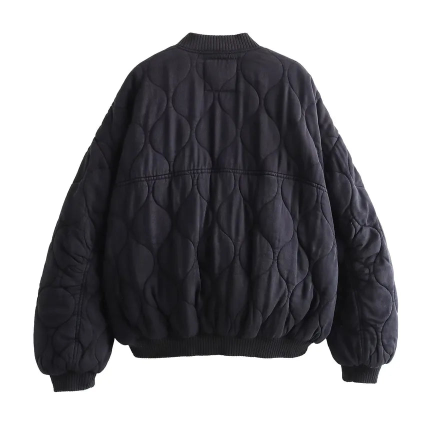 Destiny - Cotton Round Neck Jacket