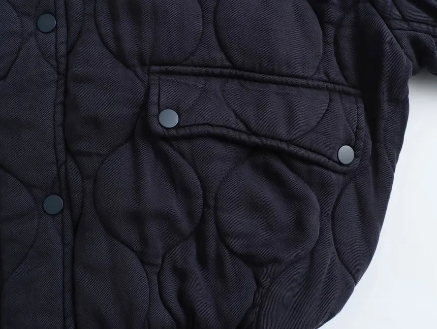 Destiny - Cotton Round Neck Jacket