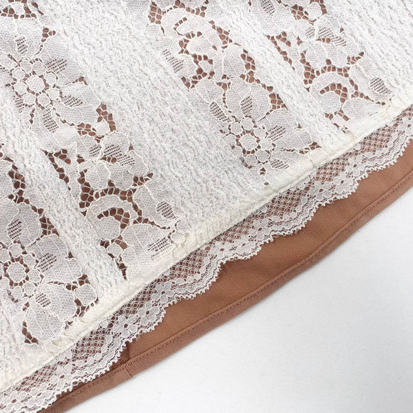 Carina Elegance Ivory Lace Mermaid Maxi Dress for Women - gallery