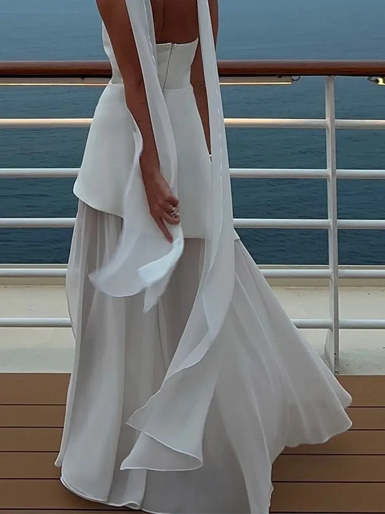 Luna's Enchanted Motion High-Slit Maxi Dress for Women - gallery