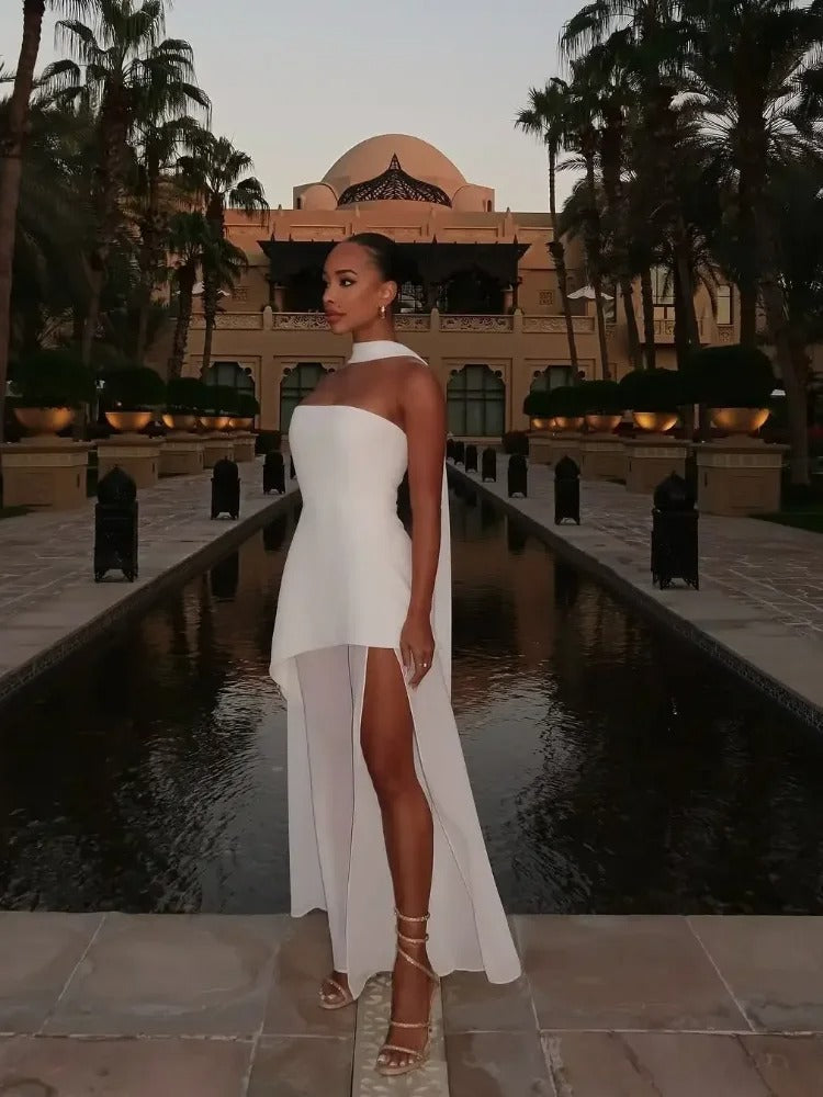 Luna's Enchanted Motion High-Slit Maxi Dress for Women - gallery