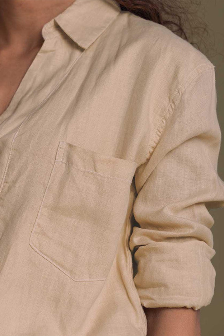 Meet Me By the Cliff Dress in Neutral Beige for Women - gallery