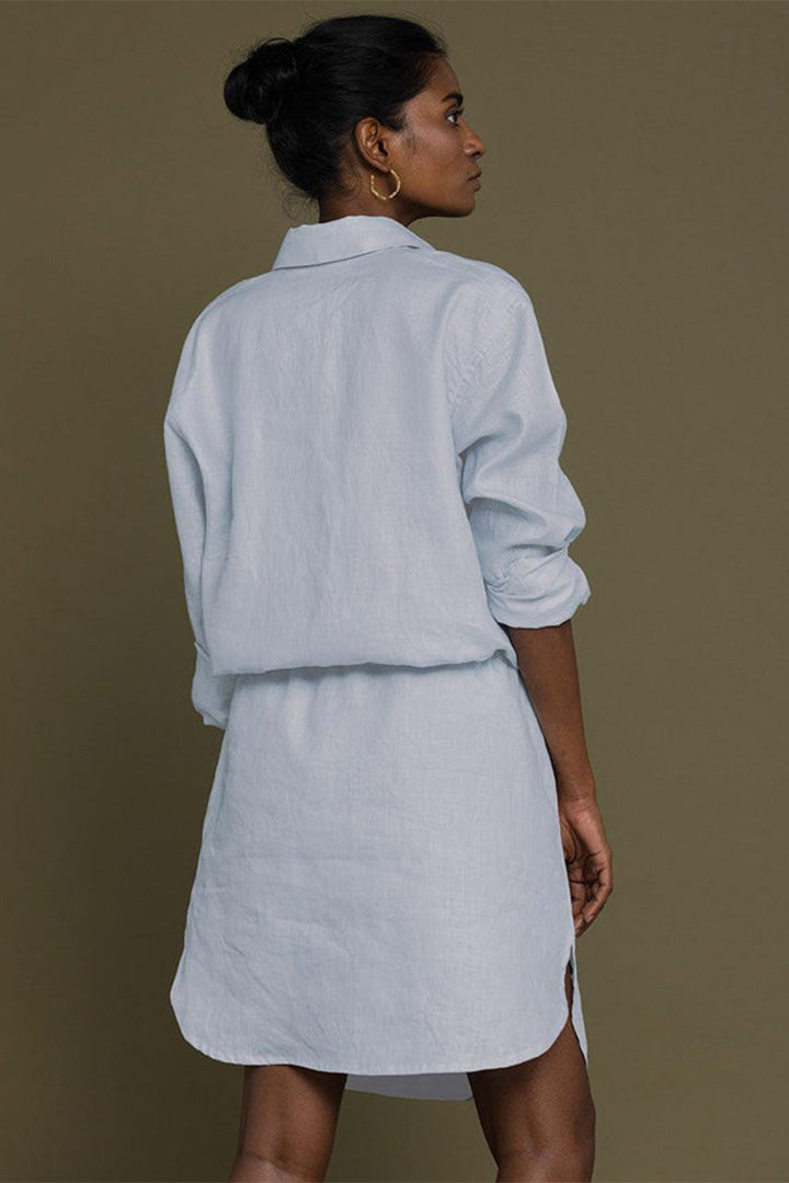 Meet Me By the Cliff Dress in Blue for Women - gallery
