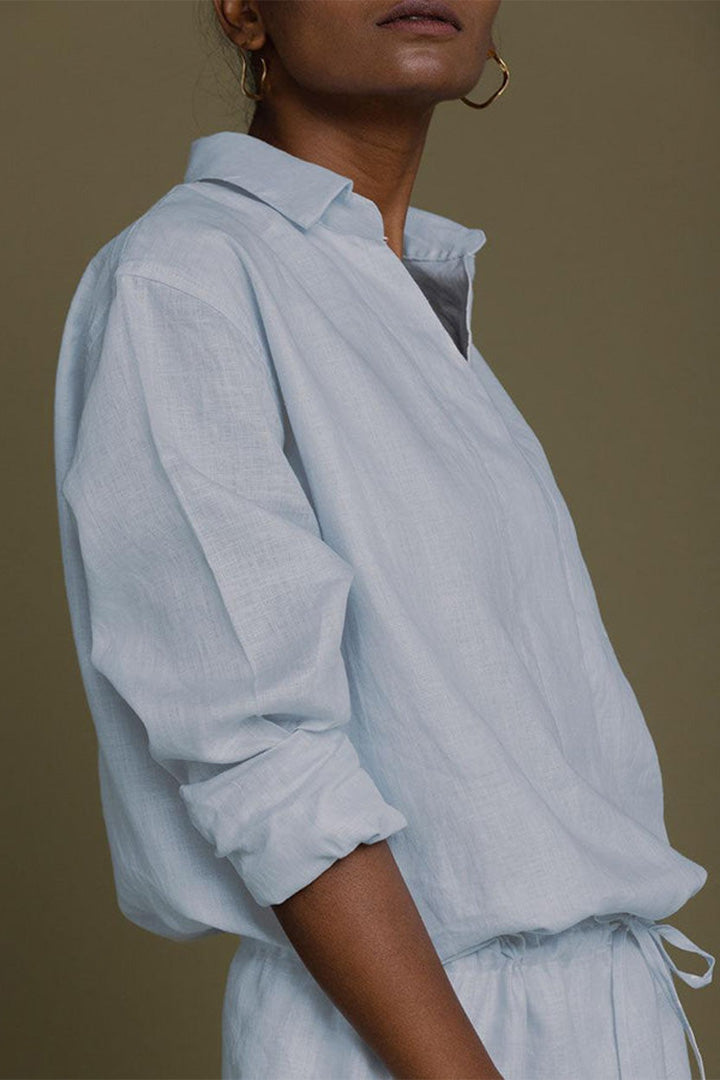 Meet Me By the Cliff Dress in Blue for Women - gallery