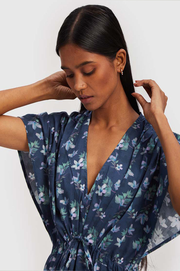Midnight Oversized Gathered Dress for Women - gallery