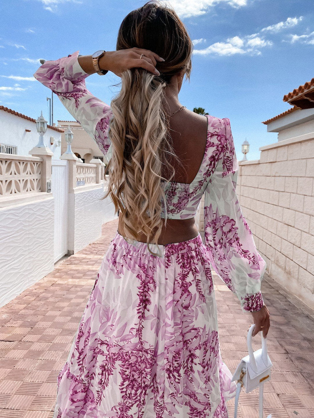 Cut-Out Design Dress