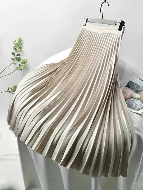 Stylish Pleated Women's Skirt