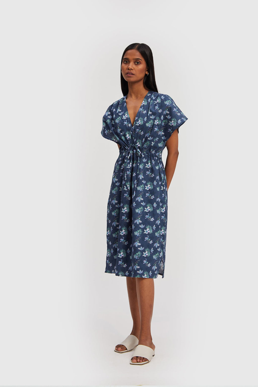 Midnight Oversized Gathered Dress for Women