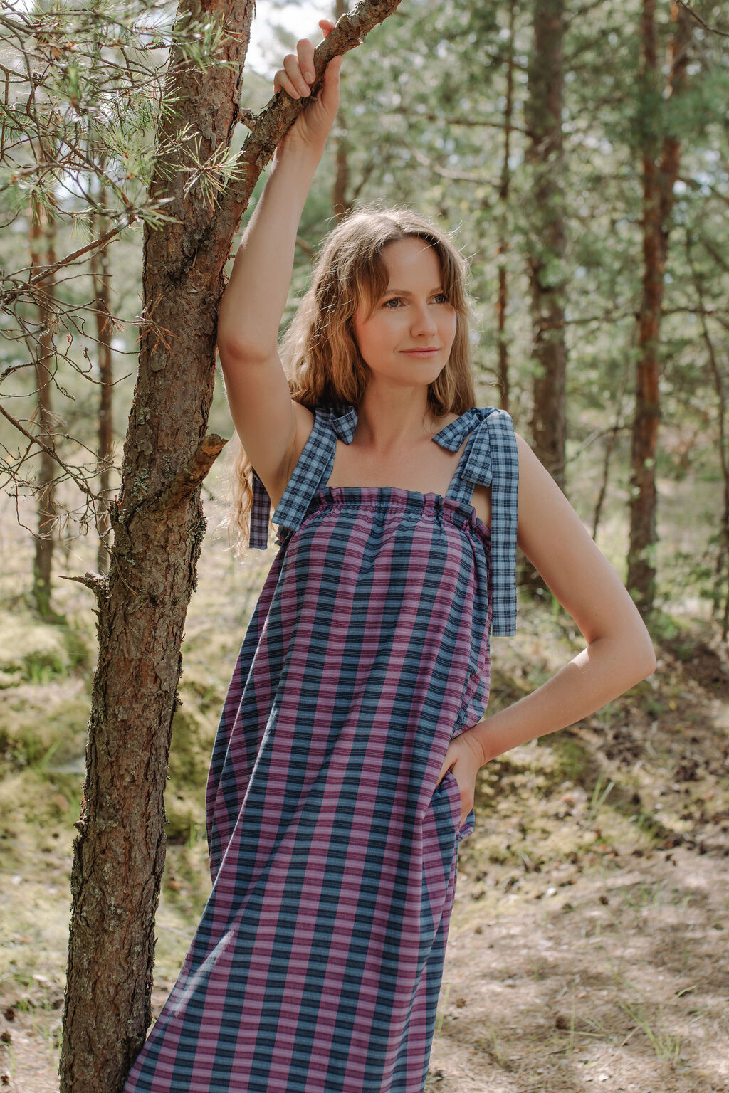Bright Maxi Dress for Women — Sustainable Summer Statement - gallery