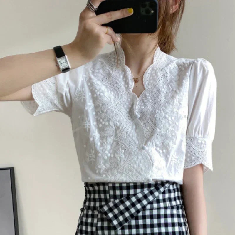 Embroidered Blouse for Women - gallery