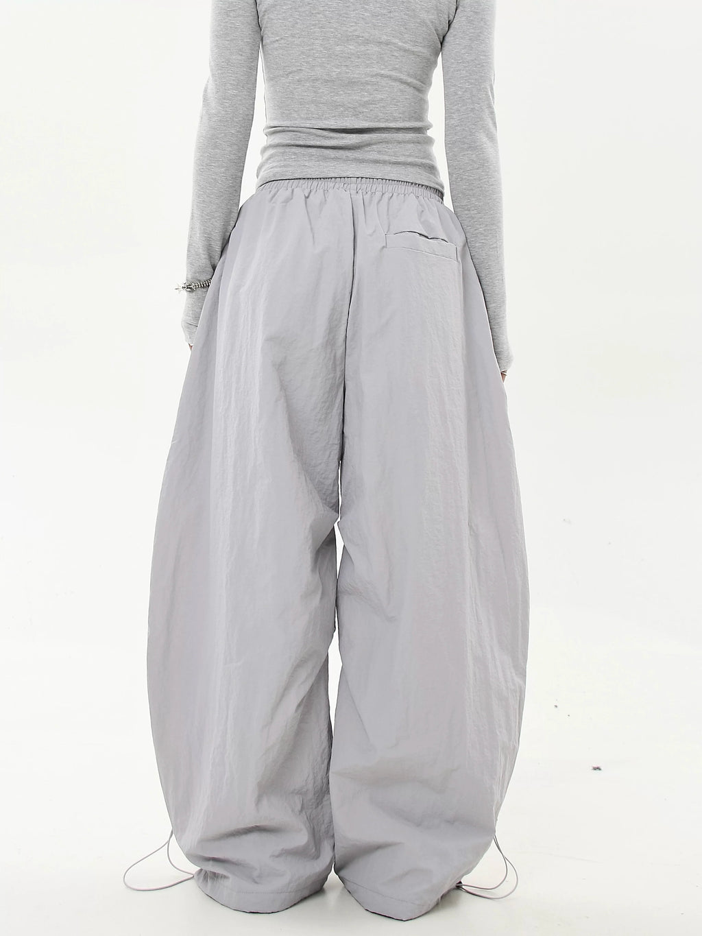 Scripted Devotion Parachute Pants Trousers for Women - gallery