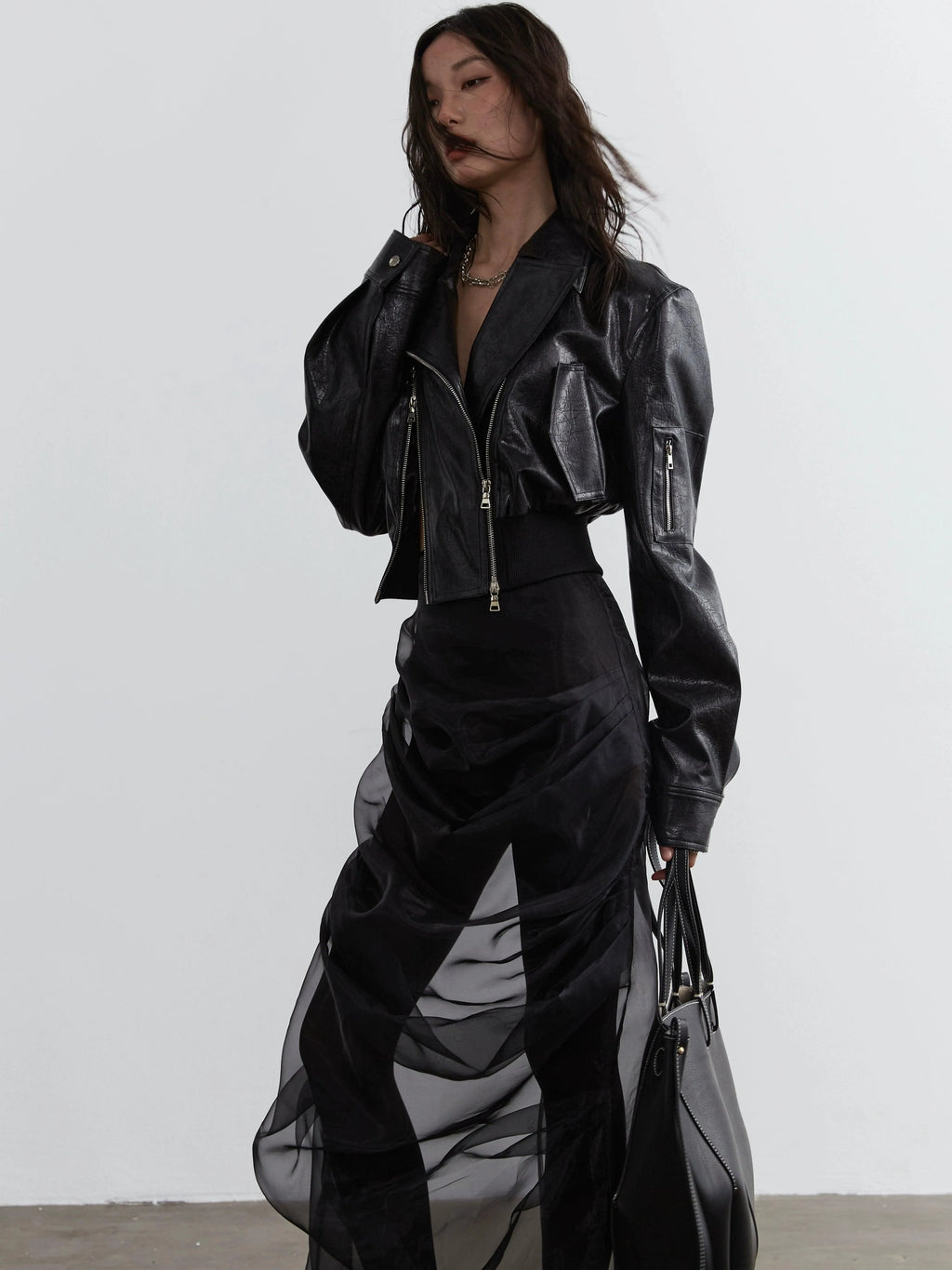 Elegant Two-Piece Maxi Skirt Set for Women - gallery