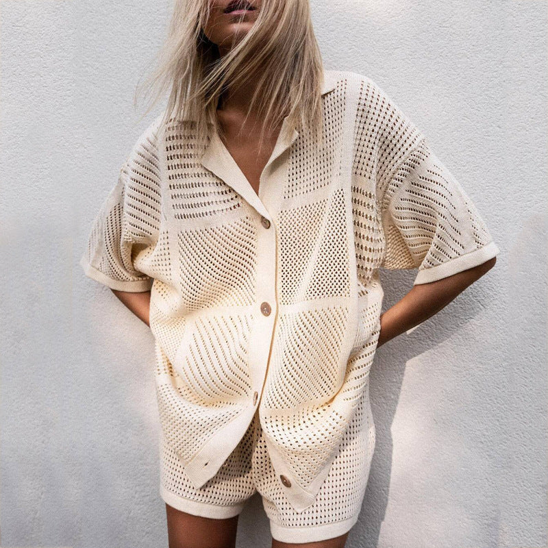 Rasia - Comfy Crochet Set Top