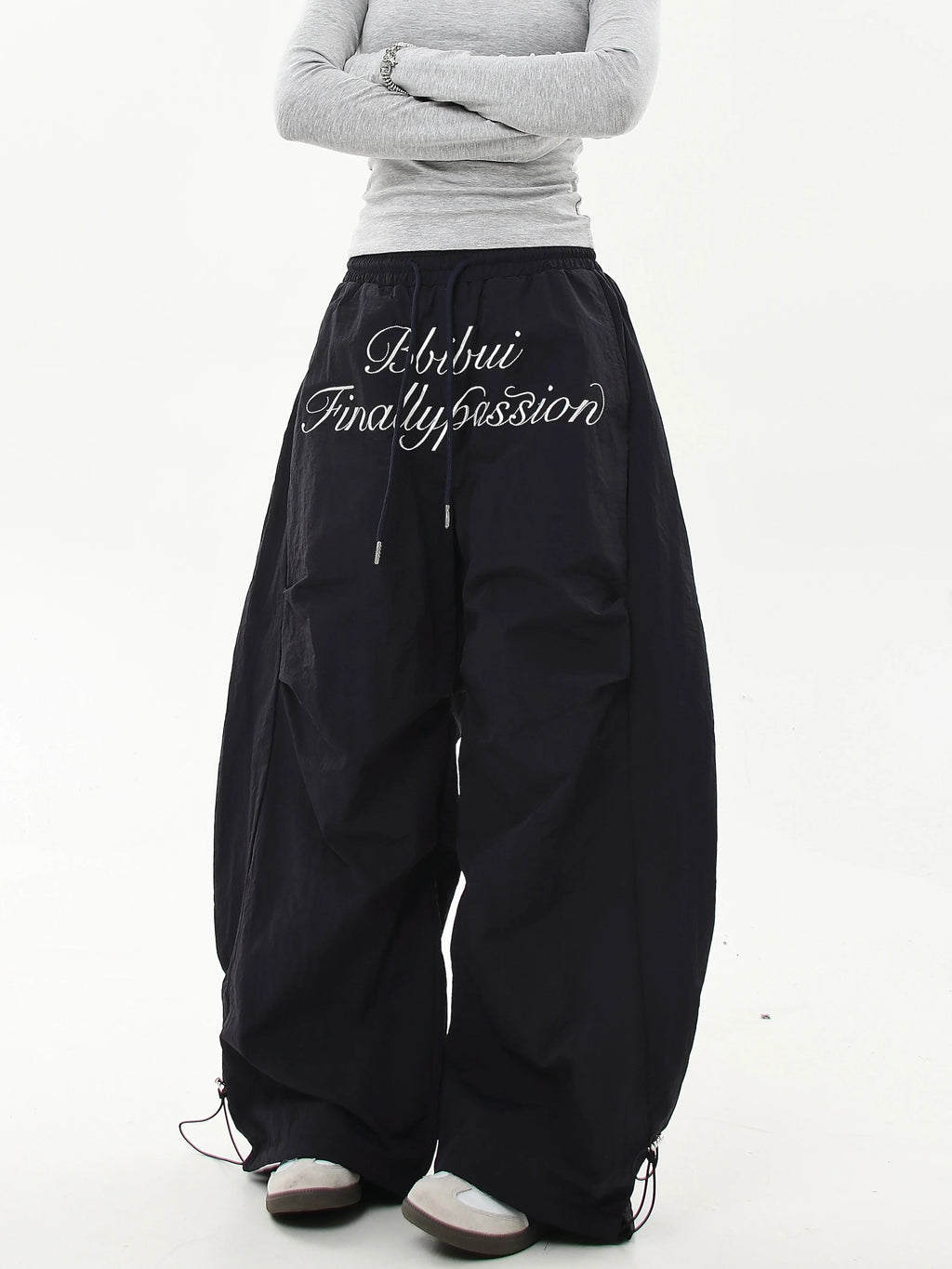 Scripted Devotion Parachute Pants Trousers for Women - gallery