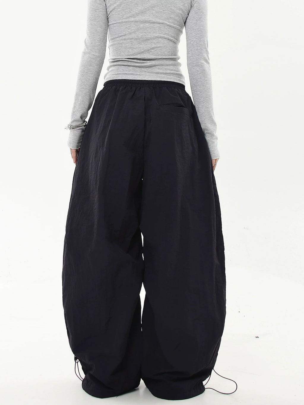 Scripted Devotion Parachute Pants Trousers for Women - gallery