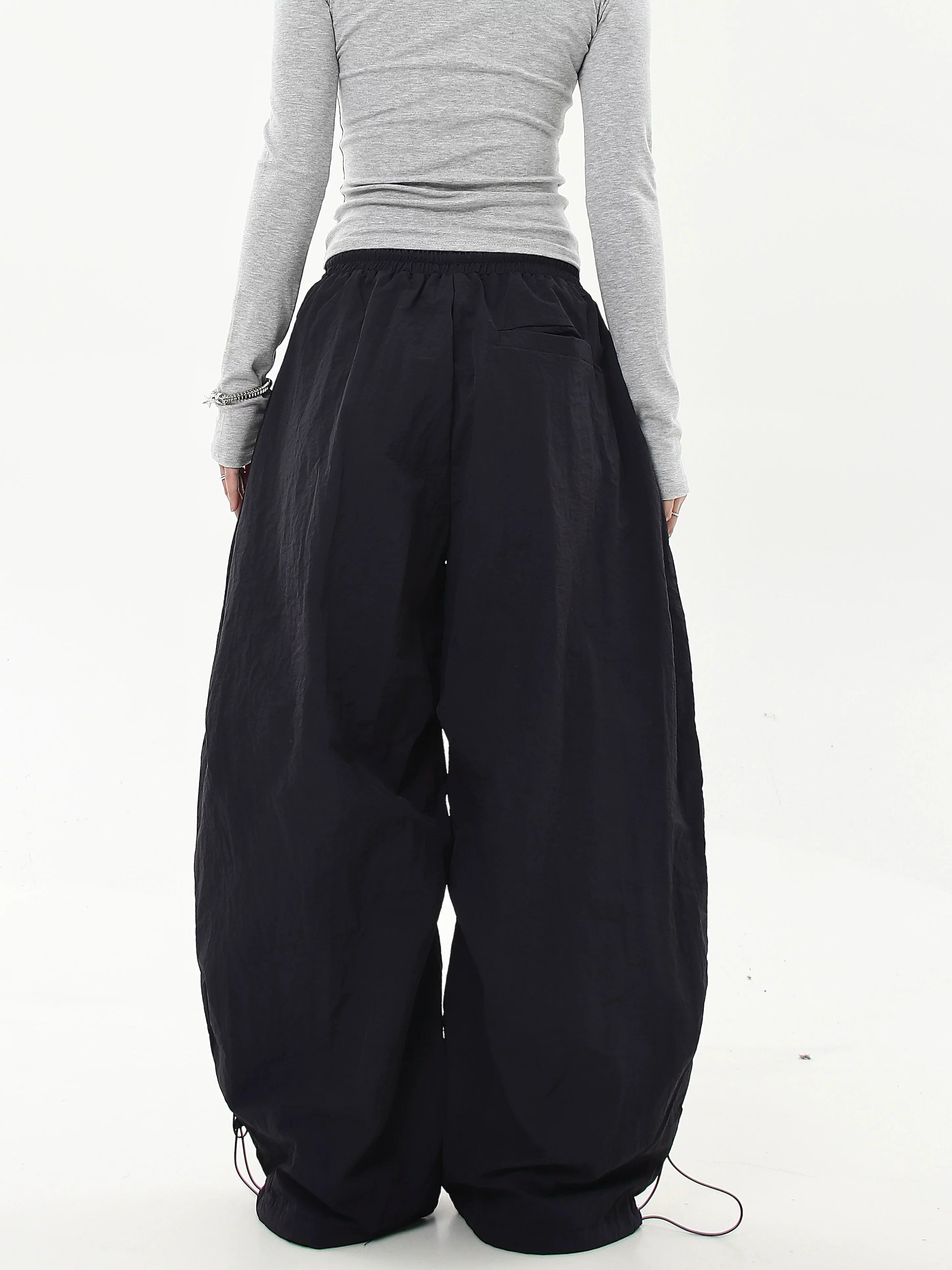 Scripted Devotion Parachute Pants Trousers for Women - gallery