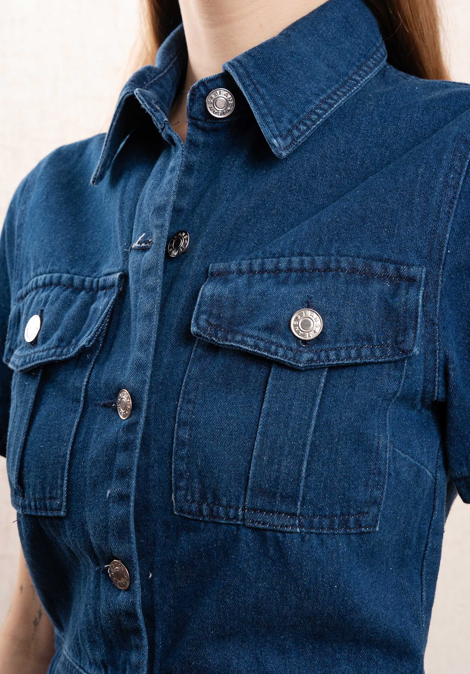 Classic Relaxed Denim Jumpsuit for Women — Everyday Style - gallery