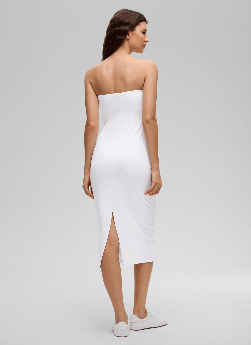 Butterluxe Strapless Bodycon Midi Dress - gallery